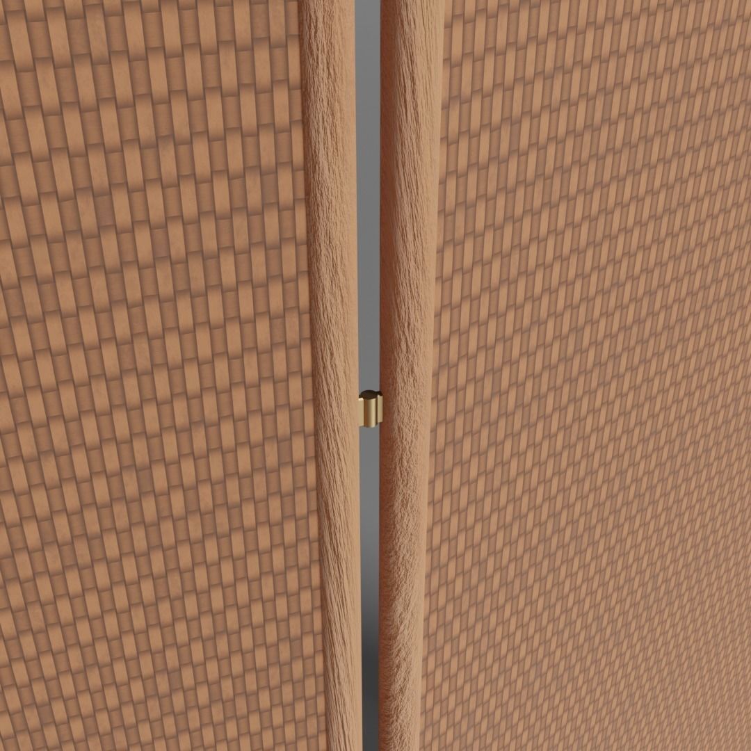 PARAVENT Ayla folding screen Free 3D model_2