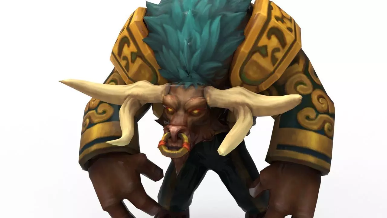 Alistar Matador - League of Legends 3D print model_0