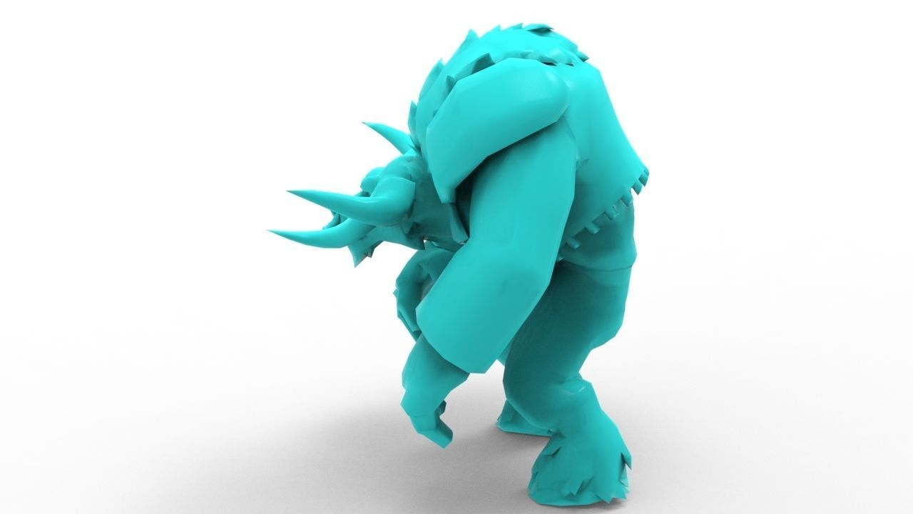 Alistar Matador - League of Legends 3D print model_9