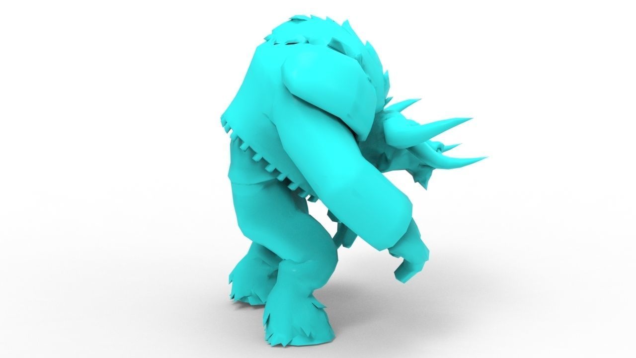 Alistar Matador - League of Legends 3D print model_11