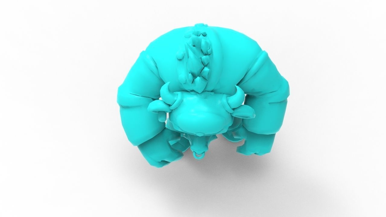 Alistar Moo Cow - League of Legends 3D print model_12