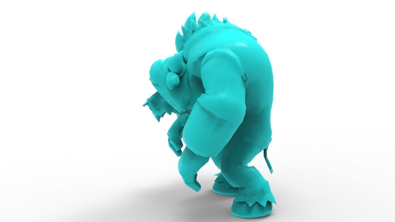Alistar Moo Cow - League of Legends 3D print model_9