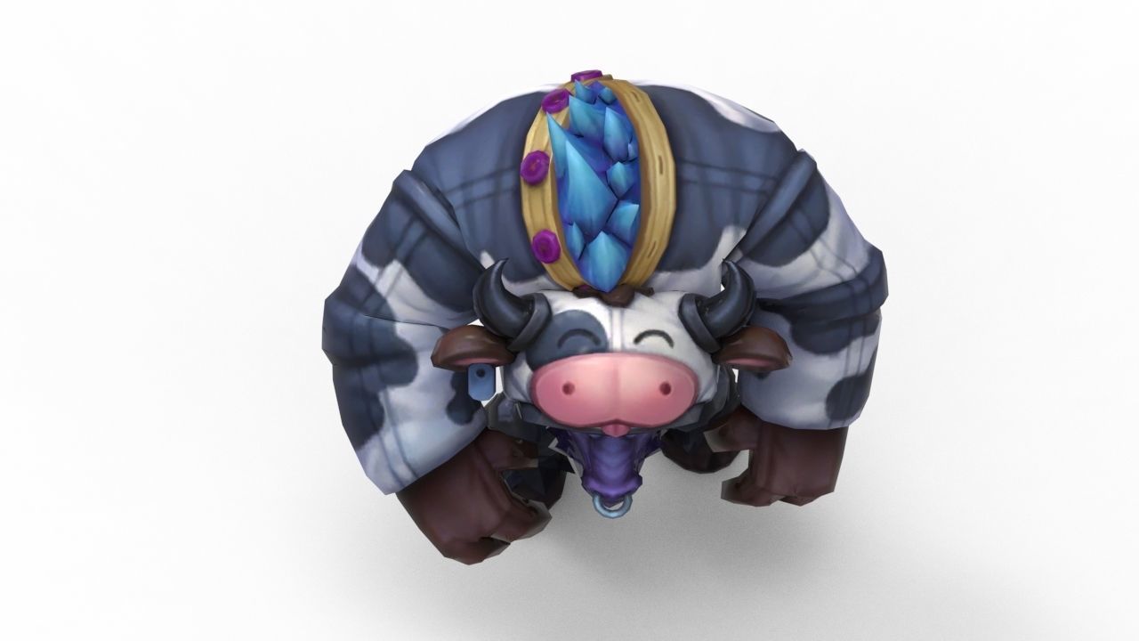 Alistar Moo Cow - League of Legends 3D print model_5