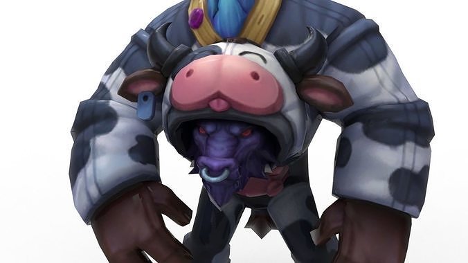 Alistar Moo Cow - League of Legends 3D print model