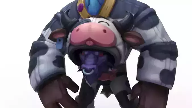 Alistar Moo Cow - League of Legends 3D print model