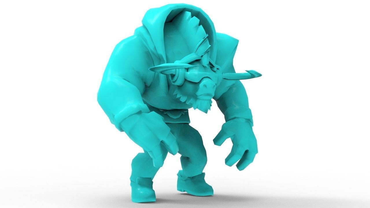 Alistar STK T1 - League of Legends 3D print model_14