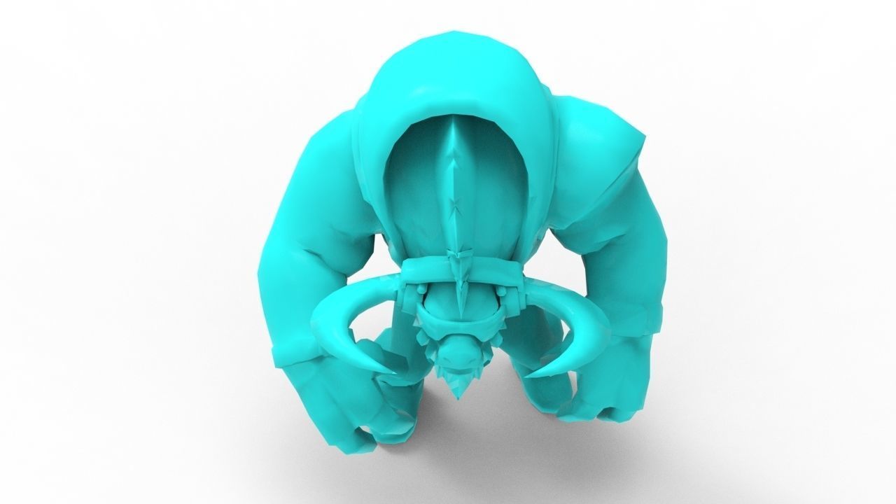 Alistar STK T1 - League of Legends 3D print model_12