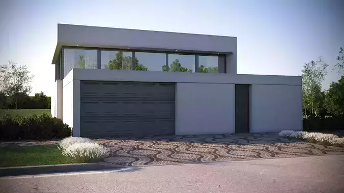 Exterior House Scene 7