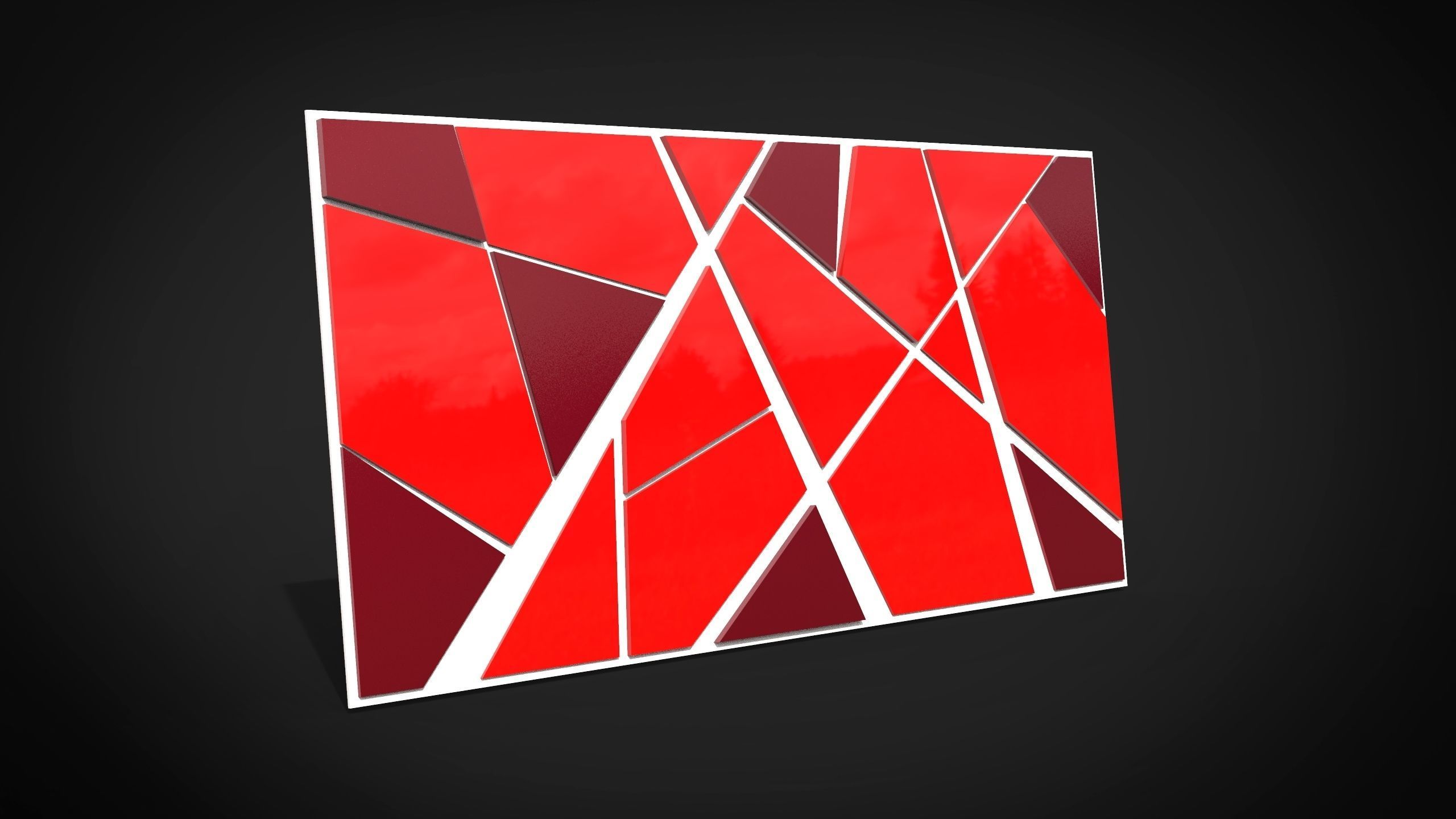 Wall Panel 3D model_3