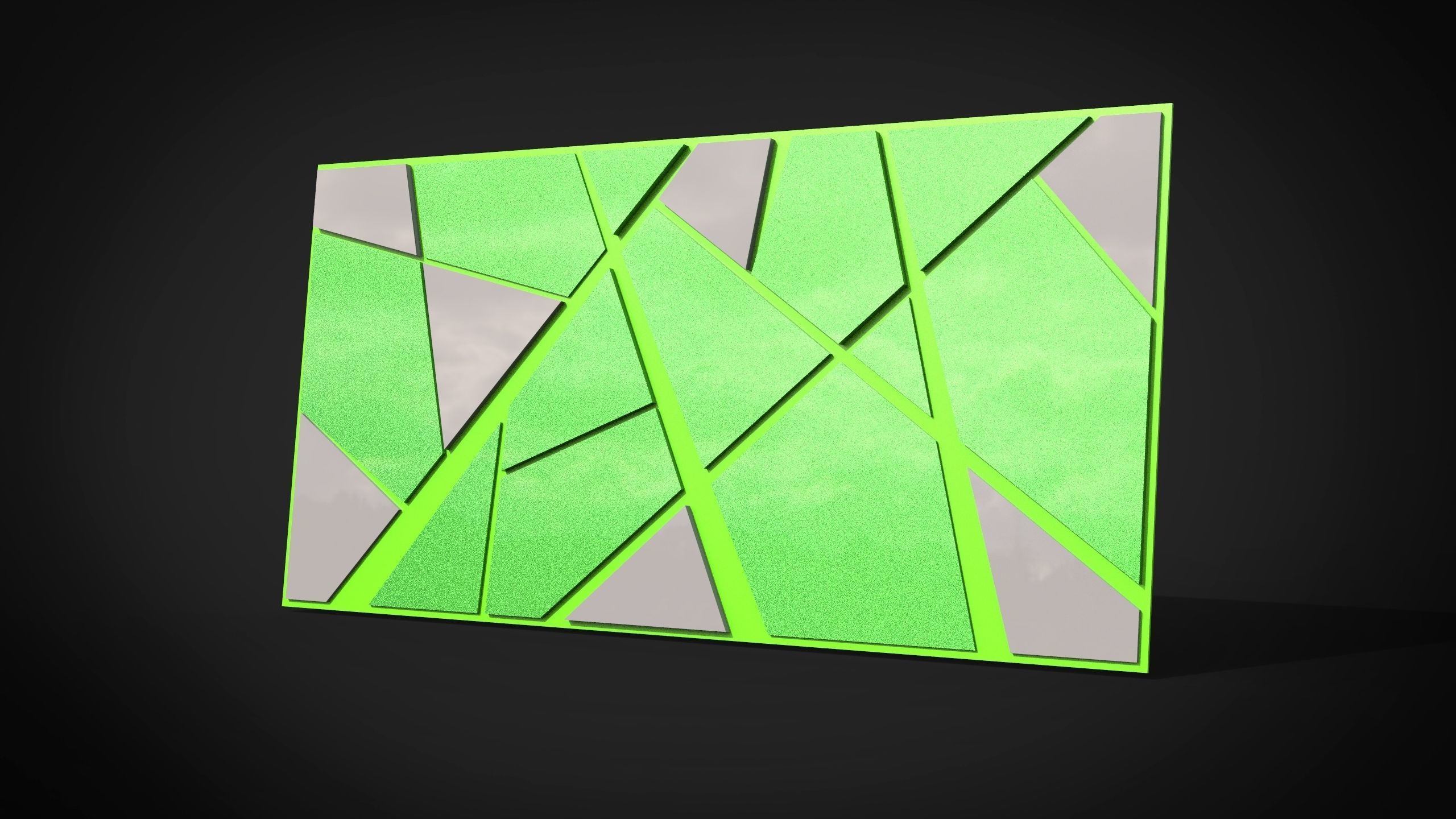 Wall Panel 3D model_5
