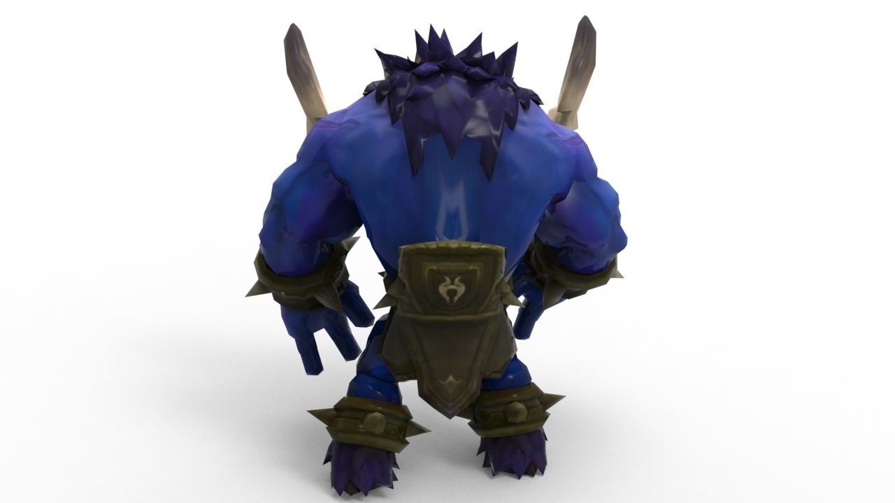 Alistar Unchained - League of Legends 3D print model_3
