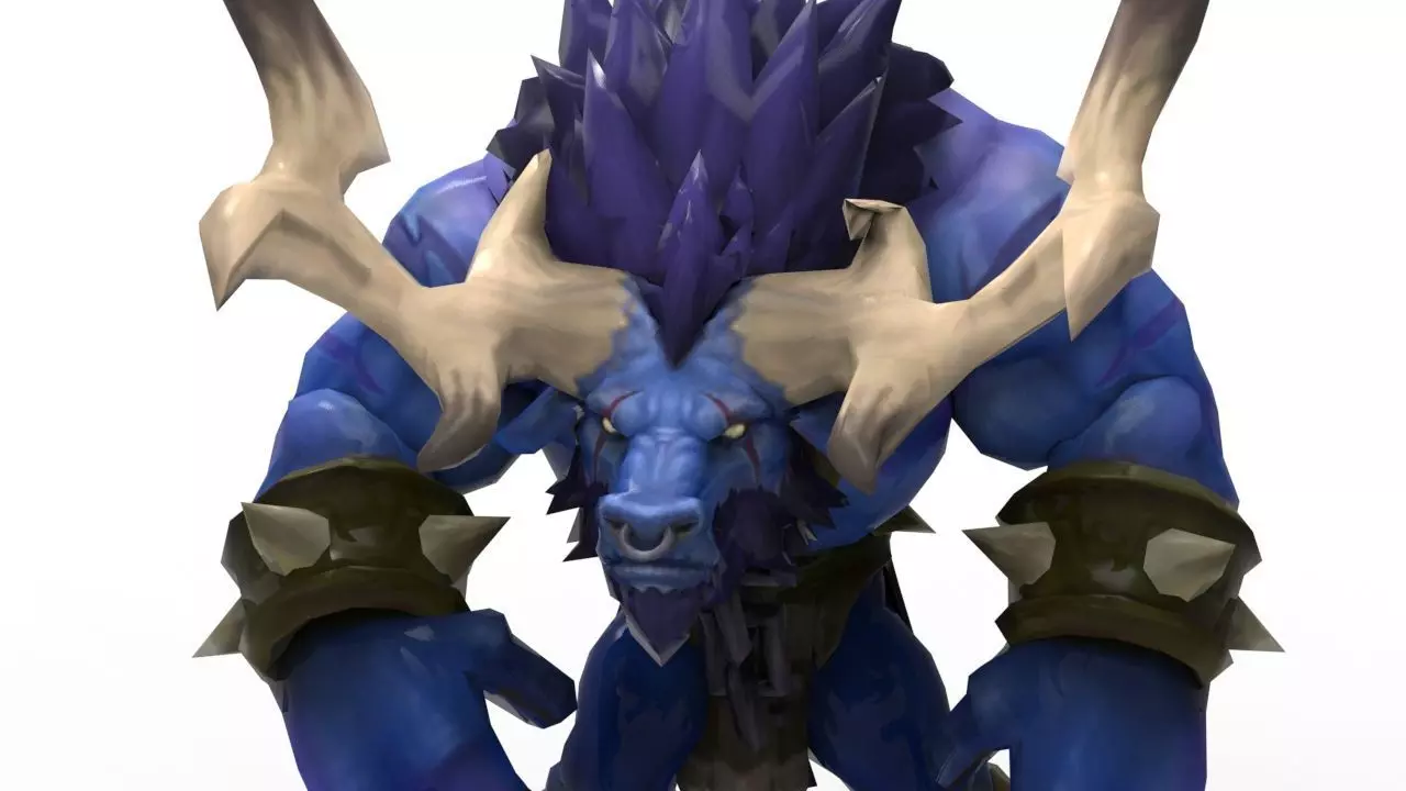 Alistar Unchained - League of Legends 3D print model_0