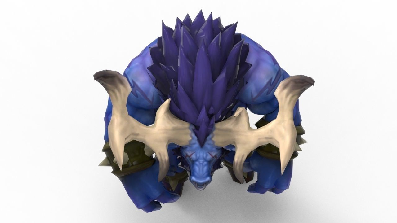 Alistar Unchained - League of Legends 3D print model_5