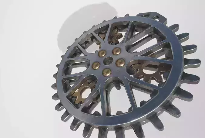 Planetary Gear Keychain