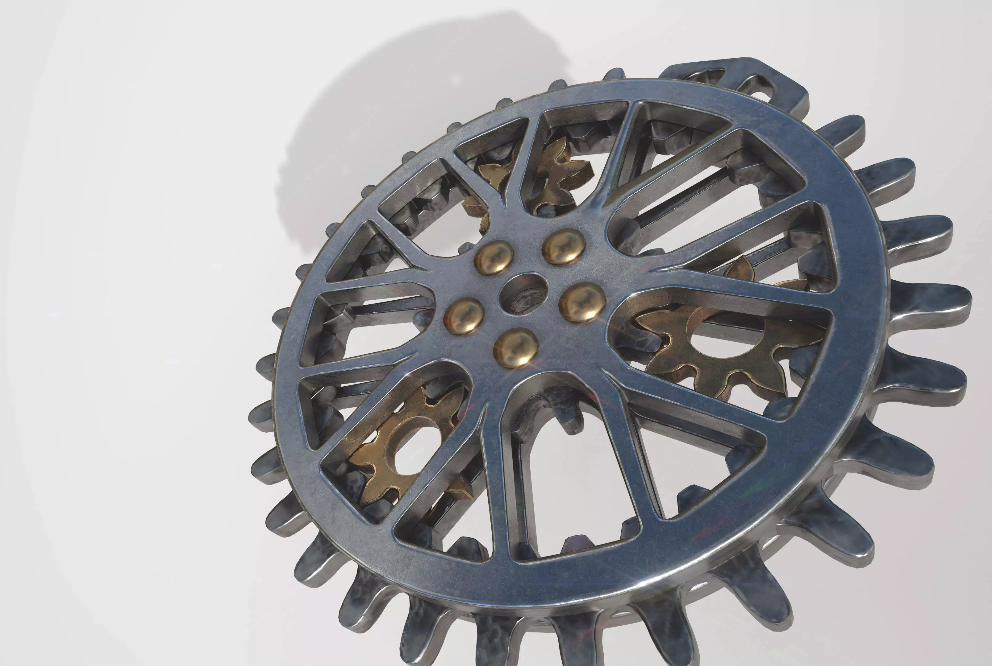Planetary Gear Keychain Free 3D model