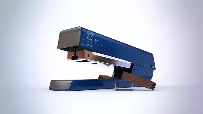 Stapler 3d-model in mb and obj 3D model