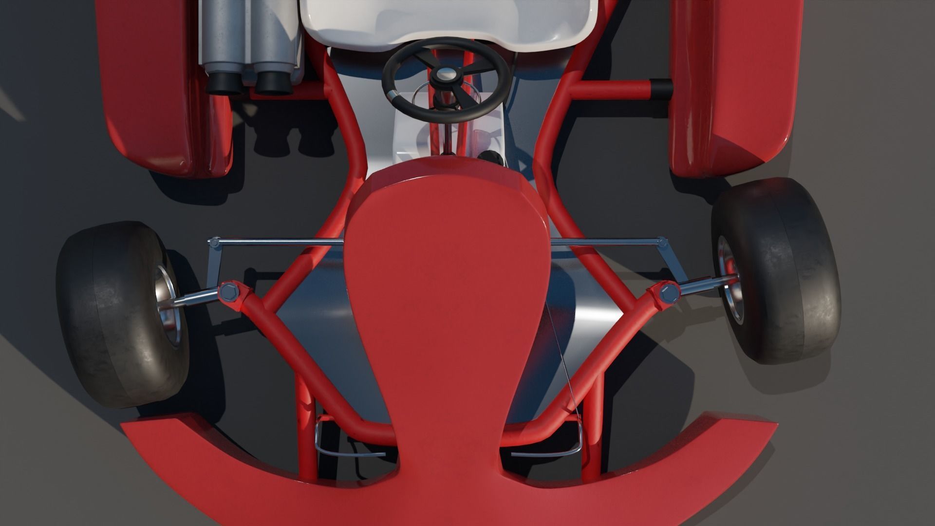 Kart 125cc 3D model_4