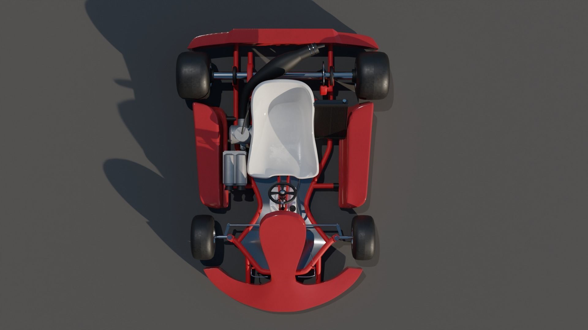 Kart 125cc 3D model_5
