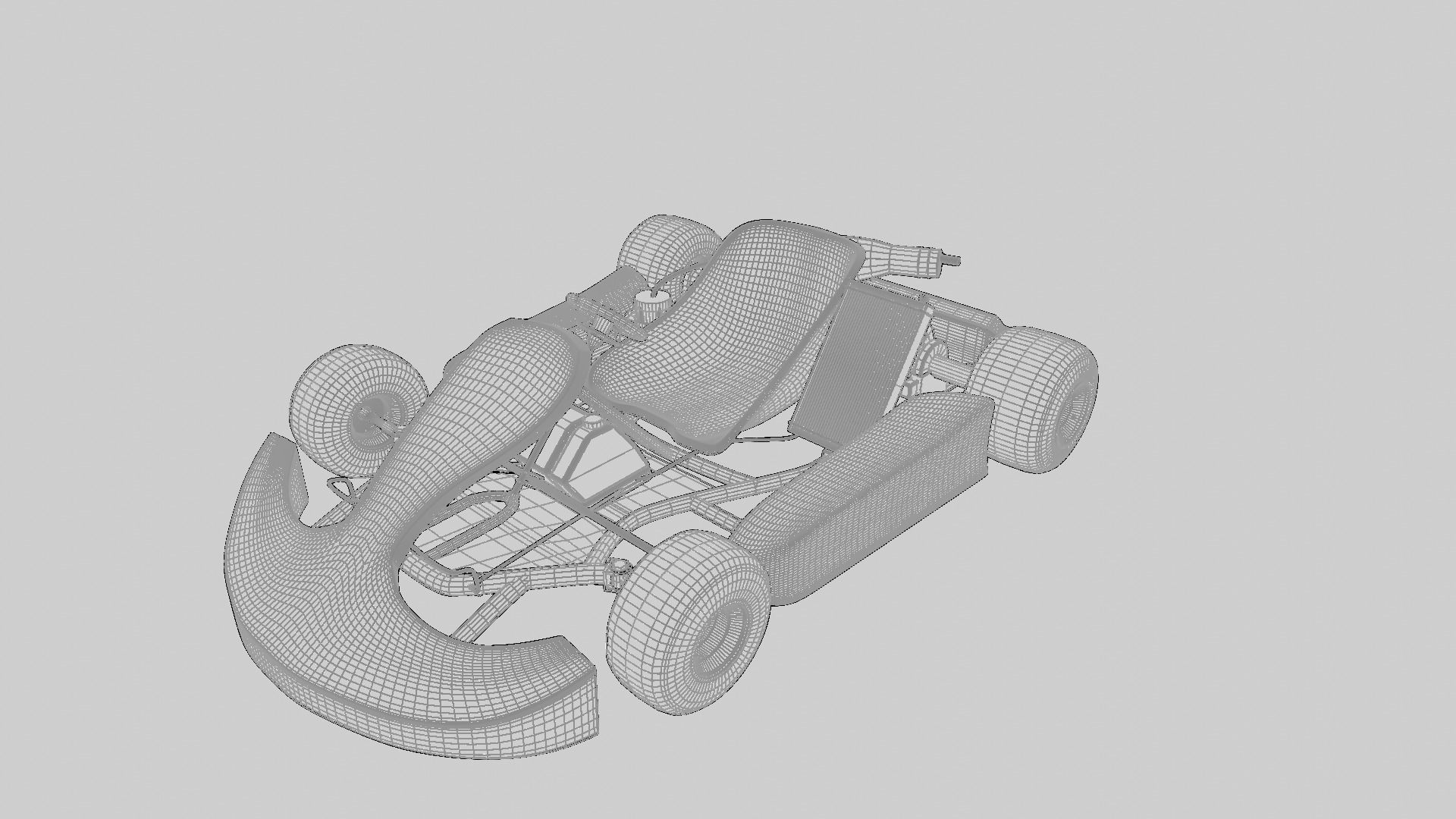 Kart 125cc 3D model_6