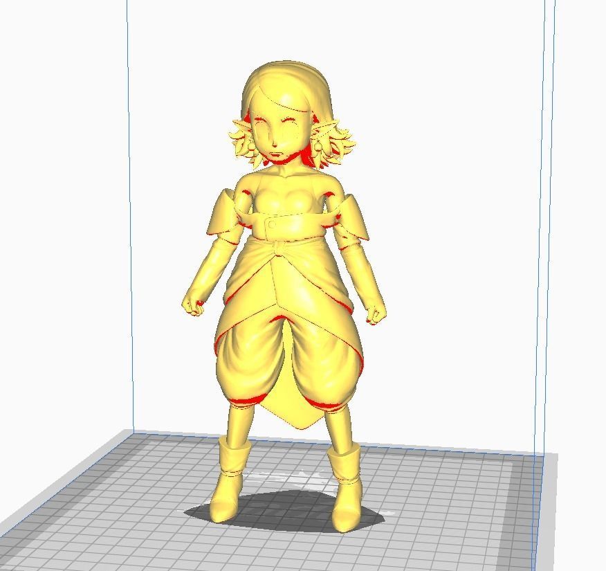 Chronoa Supreme Kai Of Time 3D Model 3D print model_2