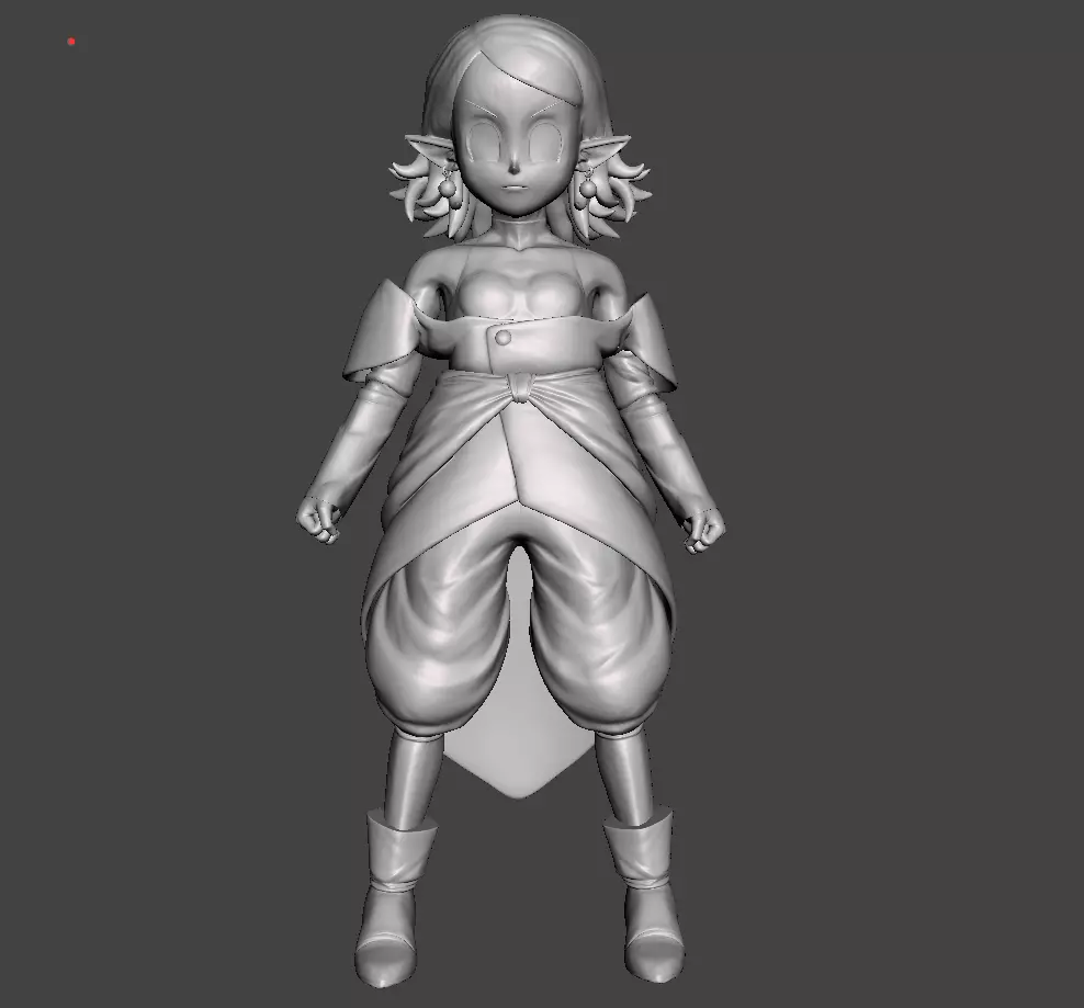 Chronoa Supreme Kai Of Time 3D Model 3D print model_0