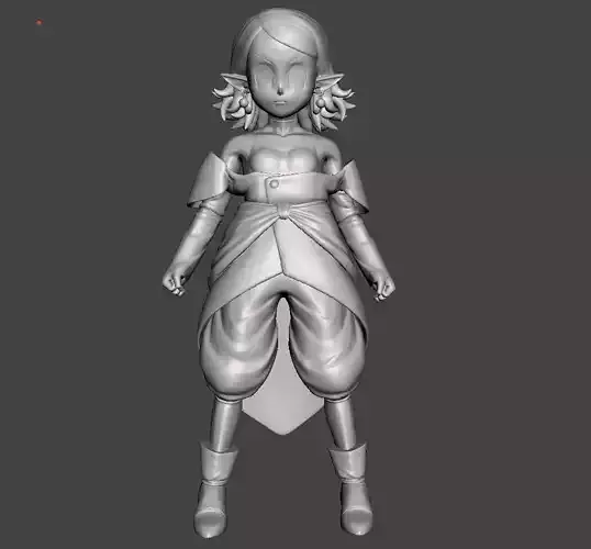 Chronoa Supreme Kai Of Time 3D Model