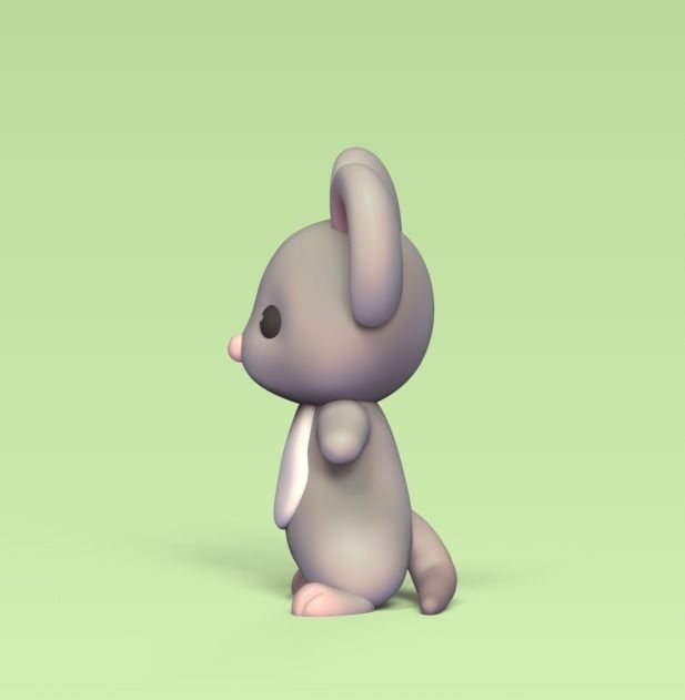 Standing Mouse 3D print model_2