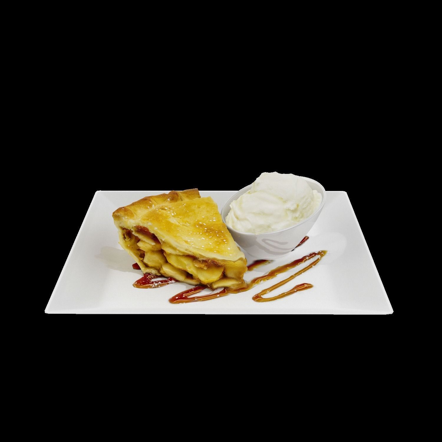 Country Apple Pie Low-poly 3D model_5