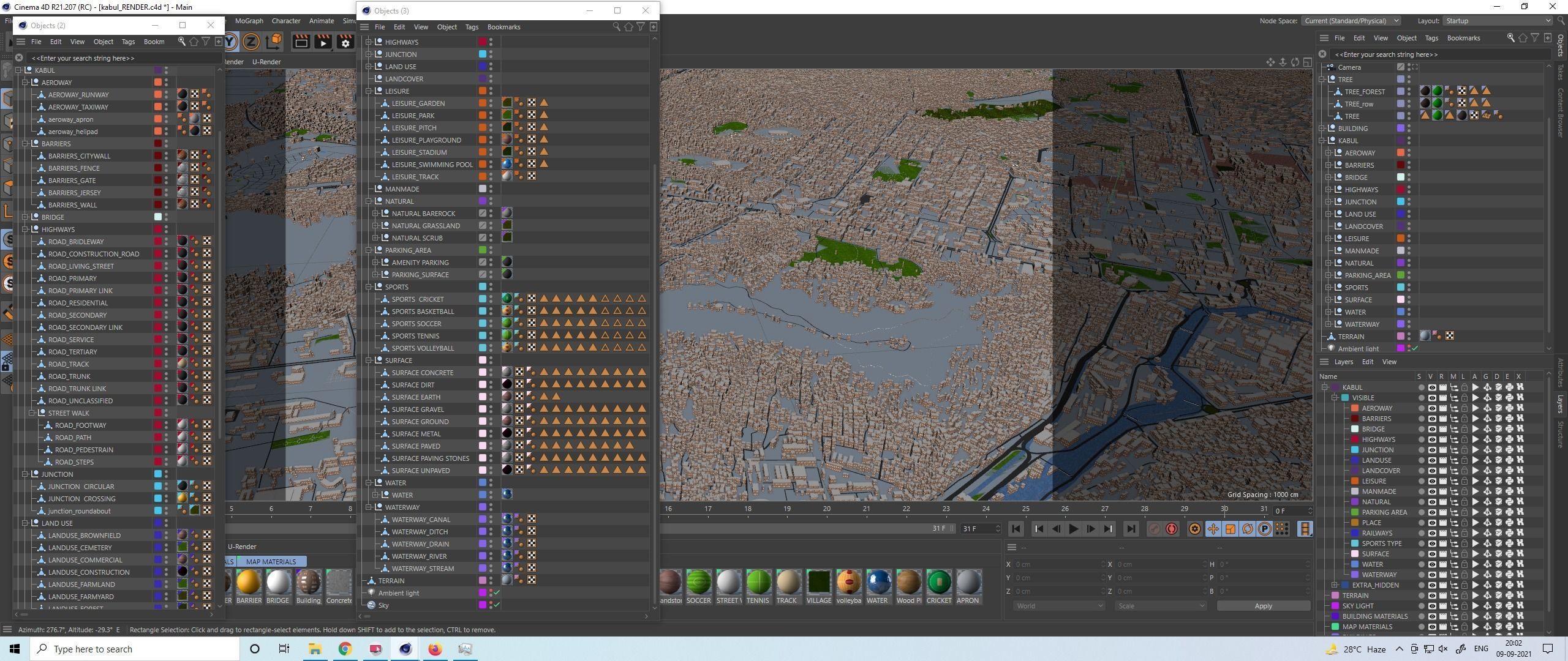 Kabul City of Afghanistan August 2021 3D model_11