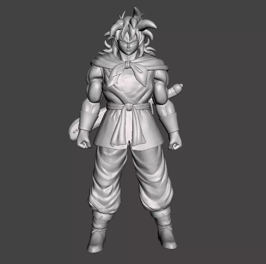 Yamcha Desert Bandit 3D Model 3D print model_0