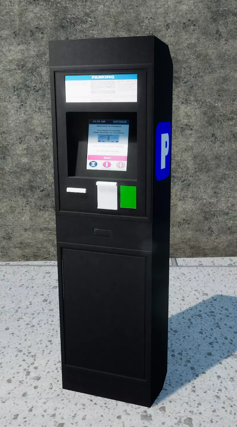 Parking Meter Free 3D model