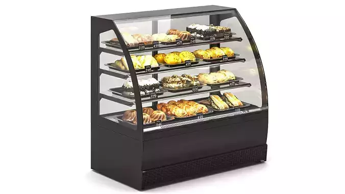 Refrigeration Showcase 3D model