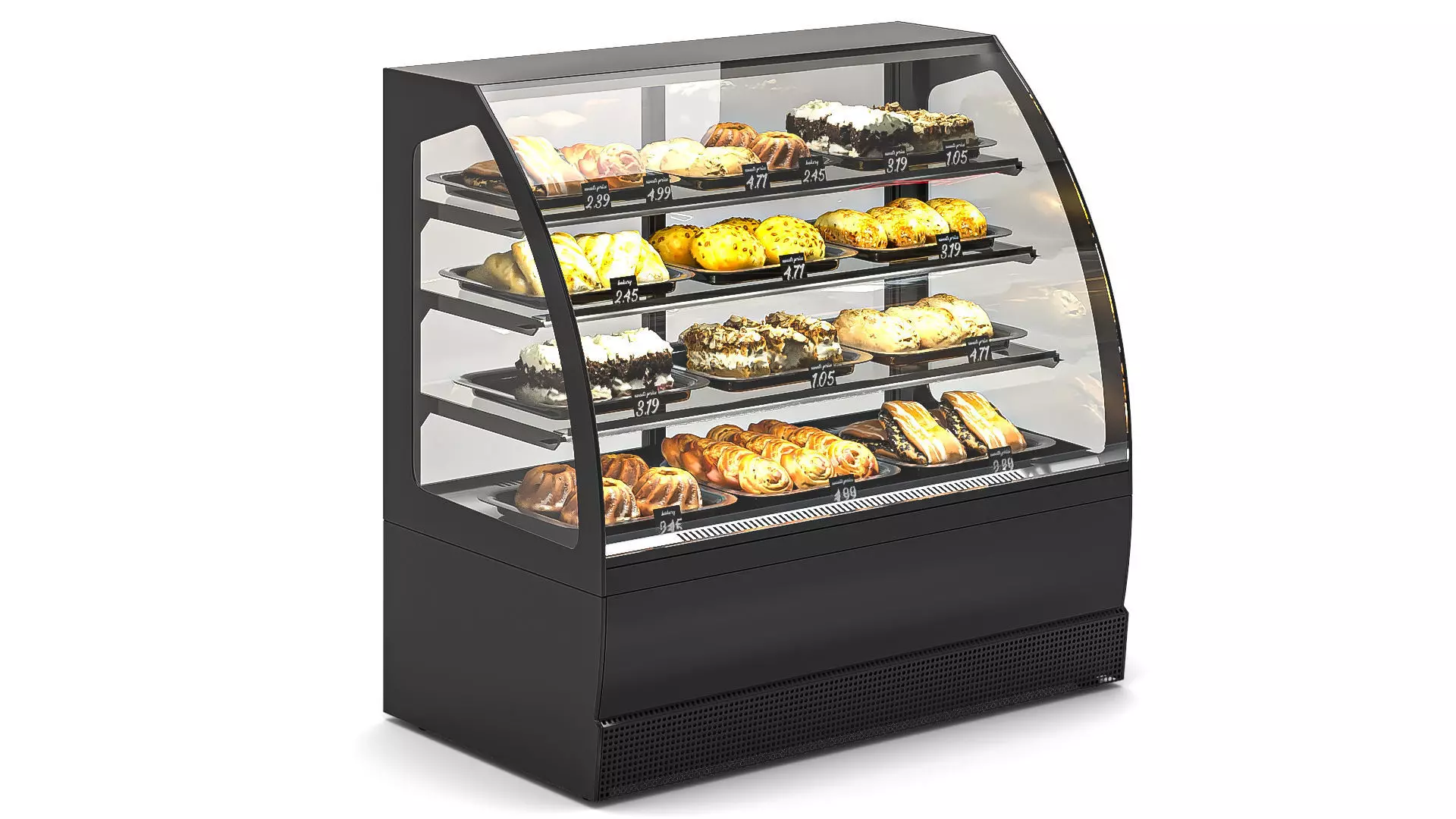 Refrigeration Showcase 3D model_0