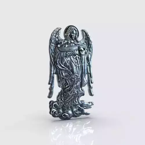 ARHANGEL silver angel figurine