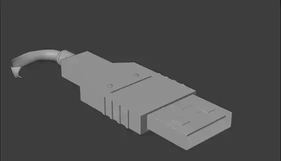 USB 3d Model - By Ryan7