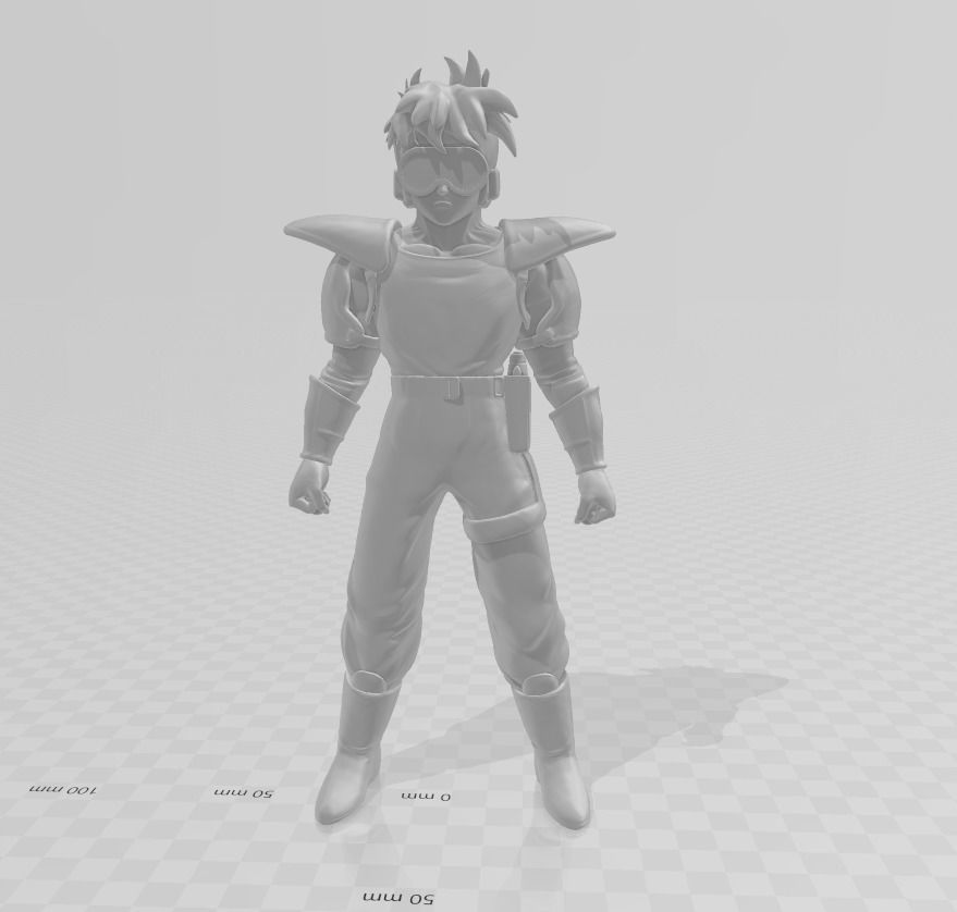 Zeshin 3D Model dragon ball character 3D print model_2