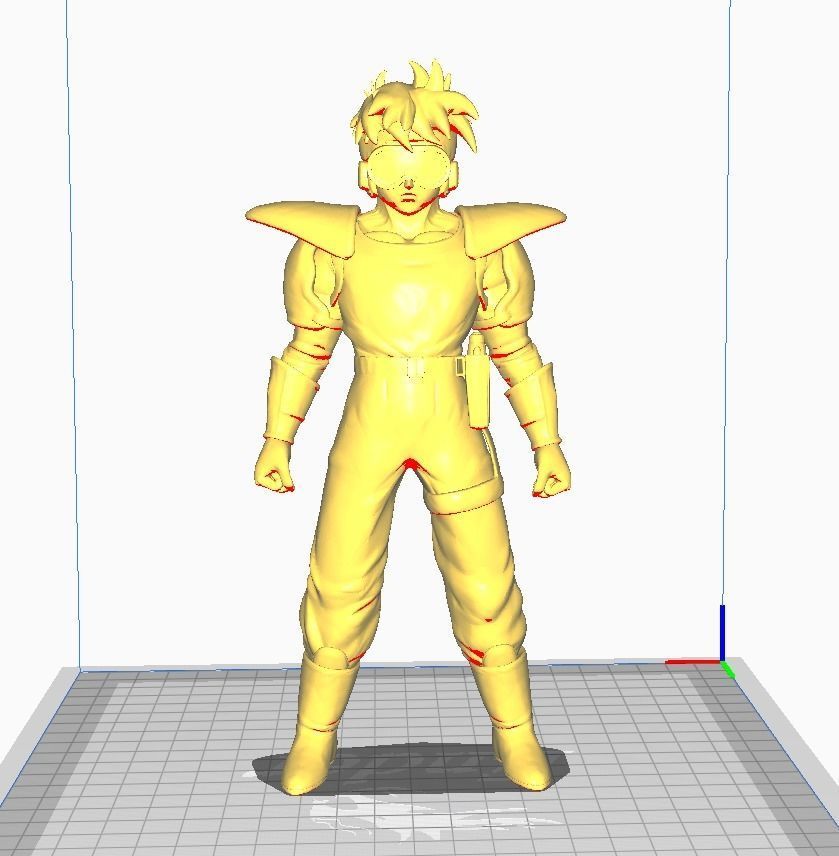 Zeshin 3D Model dragon ball character 3D print model_1