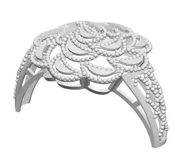 Ring 1 flower shaped