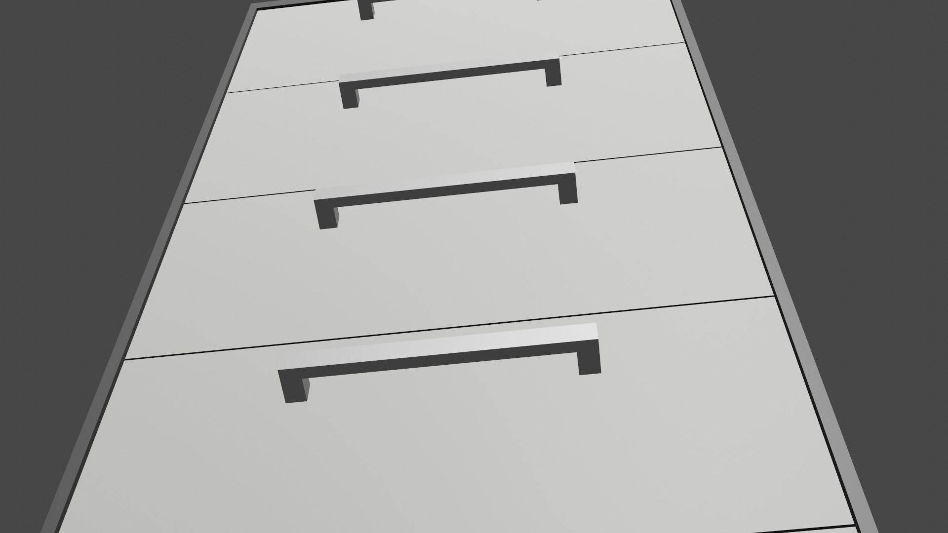 Modern Wardrobe 3D model_4