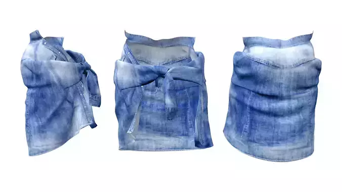 Shirt Tied Around Waist