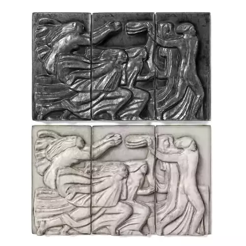 Art Deco wall panels 
