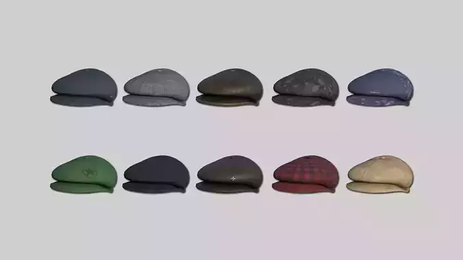 10 Newsboy Hat Collection - Character Fashion Design 