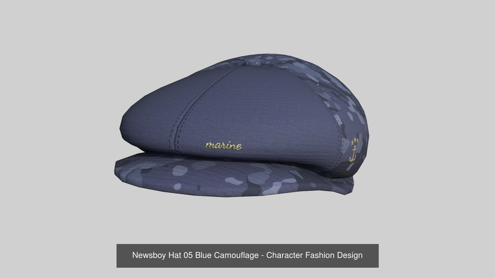 10 Newsboy Hat Collection - Character Fashion Design _5