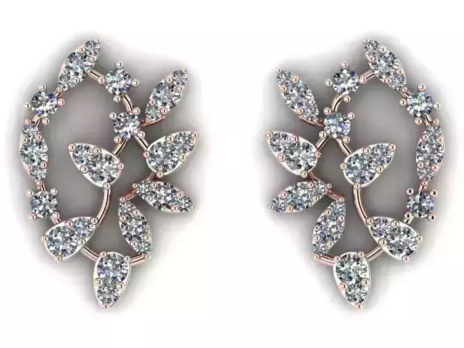 Branched earring  410