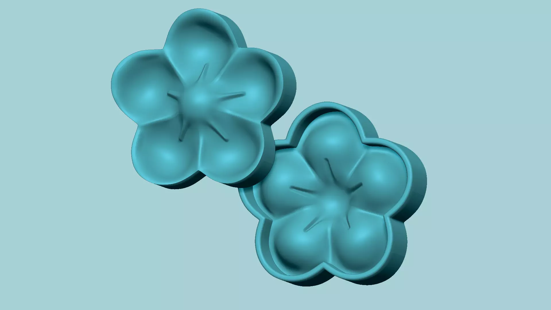 Bulged Camellia - Molding Arrangement EVA Foam Craft Free 3D print model
