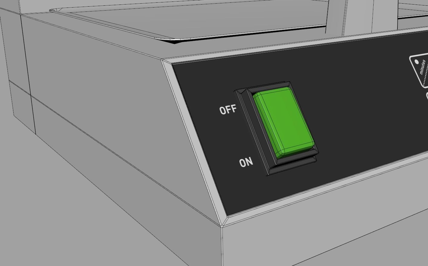 Waffle Maker 3D model_17