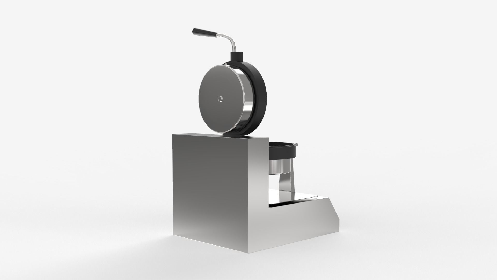 Waffle Maker 3D model_9
