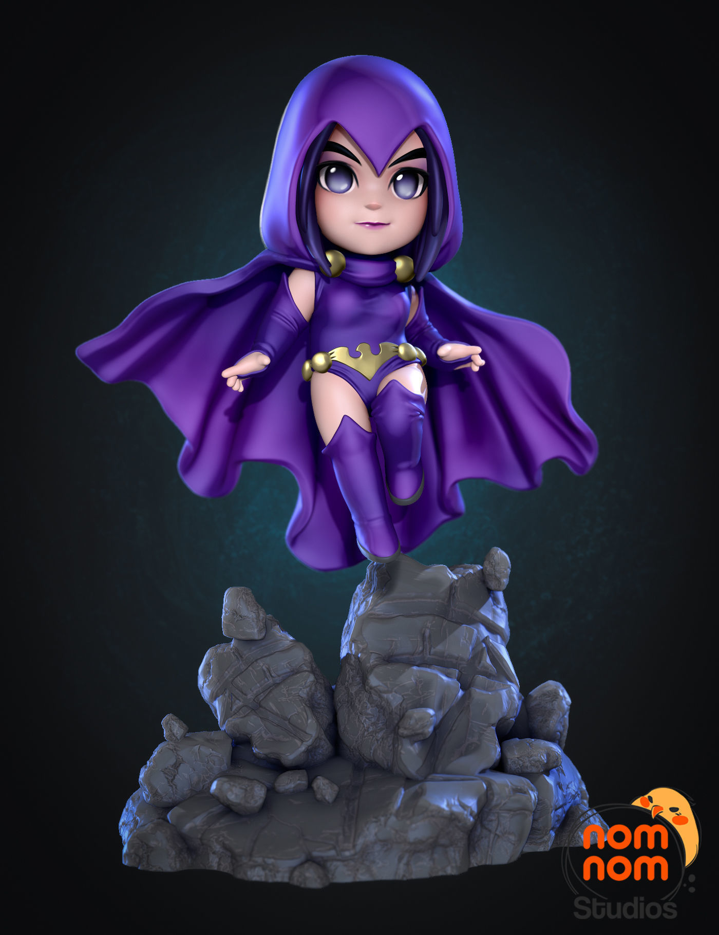 Raven - Teen Titan 3D print model_1