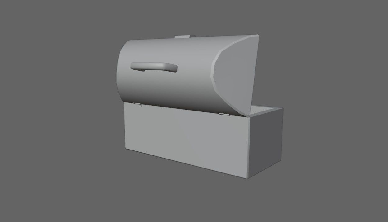 Toolbox - Caixa de Ferramentas Low-poly 3D model_18