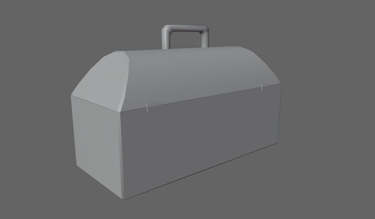 Toolbox - Caixa de Ferramentas Low-poly 3D model_20